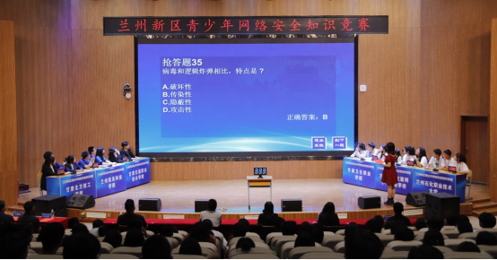 恭喜 我校學子斬獲蘭州新區青少年網絡安全知識競賽一等獎