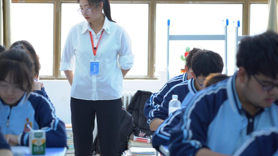 踔厲奮發，勇毅前行—蘭州新華職普融通班高中班組織期末考試