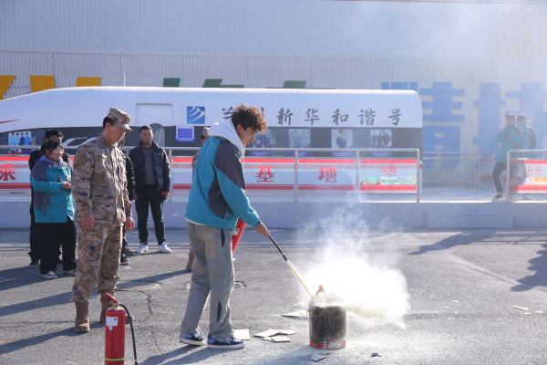 消防演練于“心”，防范未燃于“行 蘭州新華互聯(lián)網(wǎng)學校消防演練活動
